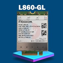 Fibocom L860-GL 4G LTE 모듈 cat 16 SPS HP Elitebook X360 용 L27188-001 카드 830 840 850, 한개옵션0