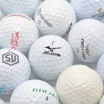 일반브랜드 화이트 A- 등급 10알 중고골프공비재생