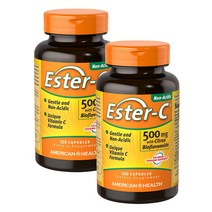 아메리칸헬스 에스터C 시트러스 500mg 120캡슐 X 2병