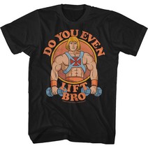 ROCKPANDA He-Man Do You Even Lift Bro Masters of the Universe 반팔티