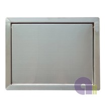 토탈리빙 매립형뚜껑 매립스텐뚜껑 스텐매립뚜껑 사이즈선택, 1개, 사각벽부착(푸시)뚜껑251호