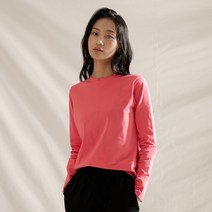 [행복한백화점][모어아웃]요가복-코튼 베이직 롱 슬리브