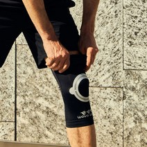 웨이브웨어 - K2 (단품) 무릎 보호대 스포츠 테이핑 키네시올로지 (더 강해진 압박) 액티브한 활동