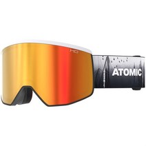 Atomic 아토믹스노우고글 Four Pro HD Goggles, Black/White/Tree/Red HD