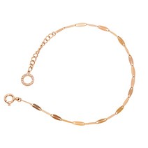 SARA GOLD 14K 샤인 라운드 참 팔찌