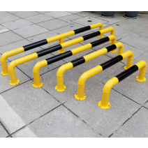 주차 난간 카스토퍼 충돌방지 주차블럭 방지턱 스톱바, 1미터 U자형 30 높이 2.0 두께