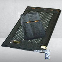 건강매트 황토볼찜질 온열매트 특대형(65cmx160cm) + 천연염색커버 세트, 특대형