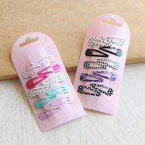 도도앤뉴 유아동 아기 도트 버블 미니 똑딱핀SET