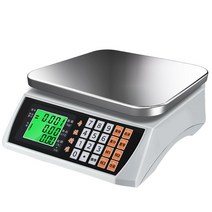 레진저울 30kg 전자 상업용 휴대용 고정밀 계량기, 결제 오디오 포함 30kg 액정 요판