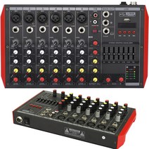 MICWL YAMAH MG8 8 마이크 채널 사운드 믹싱 오디오 콘솔 DJ 믹서 48V 팬텀 게인 EQ USB 테이프