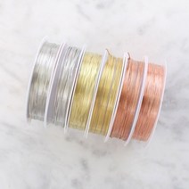 짱패브릭 동선와이어/공예와이어/공예용 동선, 0.3mm, 실버