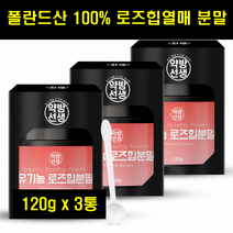 로즈힙 분말 폴란드산 로즈힙 열매 가루 파우더 ROSEHIP 100% 100프로 100퍼센트 120g 3통