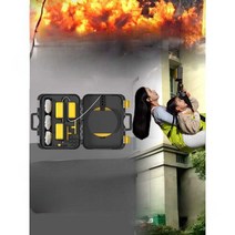 간이완강기 피난 구조대 완강기 지지대 옥상 생명줄, 40m