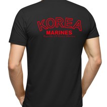 네이비멀티샵 쿨드라이 코리아 마린즈 반팔티셔츠