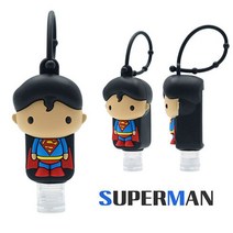 미니 손소독제 수퍼맨 캐릭터 케이스 자몽향 30ml 손세정제_[230119EA], 1, 본상품선택