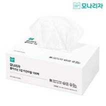 모나리자 뽑아쓰는 깔끔한 3겹 키친티슈 100매 9팩, 단품