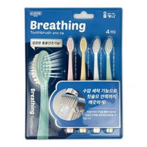 오죤 올커니 숨쉬는 칫솔 4P -O - 2023968EA, 쿠팡 1, 쿠팡 본상품선택