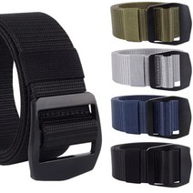 작업 등산용 질기고 튼튼한 나일론 군대 벨트 질긴 공수 혁띠 현장 캠핑, 곤색