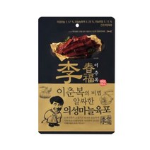 이춘복 알싸한 의성 마늘육포 60g x 20봉 이춘복 육포 코주부 육포, 20개