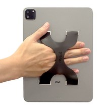 닥터가드 핏플렉스-T 태블릿 한손 거치대, 1개, 챠콜블랙