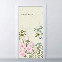 뭉키데코 뭉키데코 현관문시트지 에어프리2_네츄럴 보타니컬 03 (2935113)