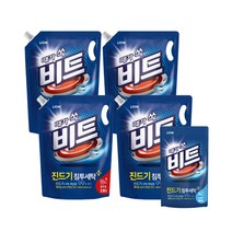 진드기 액체 세탁세제 2L 일반 리필 x 4개입(1BOX) +증정 비트 액체 300g