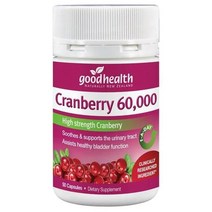 (호주/뉴질랜드) 1+1+1 Good Health 굿헬스 크랜베리 60000mg 50정 Cranberry