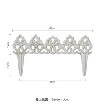 낮은울타리 화단 강아지 펜스 미니 작은 텃밭 정원, G