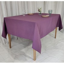 면식탁보 면테이블보 면탁자보 행사 단색25개 200x145, 본상품선택, 연핑크, 본상품선택
