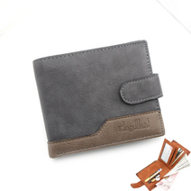 남자 명품 카드지갑 아코디언 명함지갑 남성용 가죽 왁스 오일 스킨 지갑으로 만든 남성용