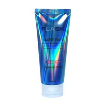 플라스크 마린팩(파란색)200ml 헹구지않는 극손상헤어팩 상한머리관리, 200ml