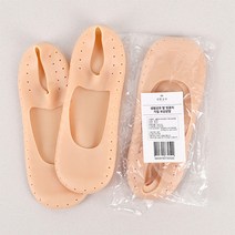 생활공유 남성용 발 뒷꿈치 각질 보습양말, 3켤레