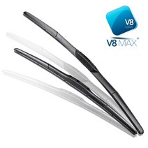 V8MAX 현대 자동차 엑센트 와이퍼 전면세트 2616 하이브리드 후면 후방 리어, 엑센트 (4세대)（RB：10년~19년）전면 1세트, 엑센트 (4세대)（RB：10년~19년）전면 1세트