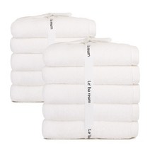 르바름 호텔수건 180g 10매 송월타올 30수 코마사 타월, 01.화이트_10매(리본포장)