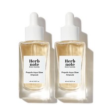 허브노트 프로폴리스 아쿠아 글로우 앰플, 45ml, 2개