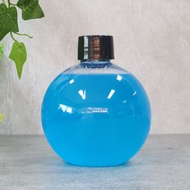 PET - 볼탄 240ml (1개입) 페트병 투명용기 플라스틱병, 블랙