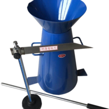 슬럼프 시험기 콘크리트 시멘트 깔때기 실린더 측정기, 올 아이언 4종 세트 (튜브 두께 2.0mm)