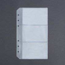 PDS다이어리 산모수첩 불렛저널다이어리 만년 양지다이어리 6공 일기장 플래너 스케쥴러 A5 A6 나선형 노트, 14 card bag_02 A6