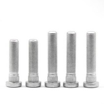 휠캡 수입차부품 볼트너트 1020 조각 knurled13mmM12 15 자동차 바퀴 러그 볼트 휠 길이 나사 포드 마즈다 현대 기아 재규어, 10PCS 43MM+M12x1.25