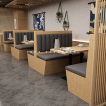붙박이 쇼파 카페 레스토랑 식당 수납 의자 주문제작, 세로형
