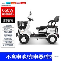 노인 노인전동 전동차 배터리 보장구 4륜 스쿠터 자동 할아버지, A, 60V
