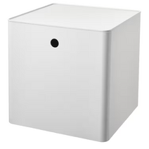 쿠기스 수납상자+뚜껑 32x32x32 cm, 기본, 1개