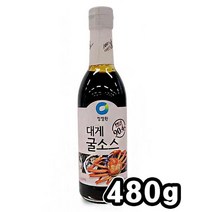 청정원 굴 대게 감칠맛 볶음 밥 요리 굴소스 480g, my 굴소스480g