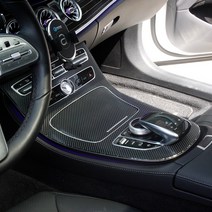 벤츠 CLS 3세대 C257 센터페시아 카본 데칼스티커, 블랙카본유광