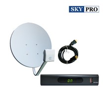 삼도정보통신 HD-1000S 국내 무료 위성방송 수신세트, 60안테나+LNB+HD-1000S