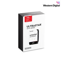 WD ULTRASTAR 14TB DC HC530 패키지 1PACK HDD (SATA3/7200RPM/512MB)