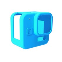 GoPro hero 11 블랙 미니 카메라 액세서리 케이스 보호 커버 표준 하우징 고무 실리콘 쉘 프로텍터, 01 blue