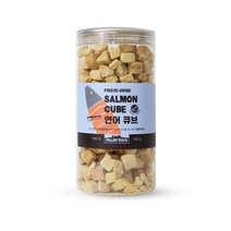 파미데이즈 프리미엄 동결건조 트릿 고양이간식, 동결건조 큐브 연어 100g