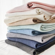 비스포크 60수 순면 피그먼트 이불 누빔 침대패드 10color [고정밴드 선택], 8.블루
