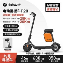 Ninebot 나인봇 전기 스쿠터 전동킥보드 F20, F20  다기능 시트